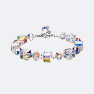 Elegant Blooming Flower Gold Bracelet for Women